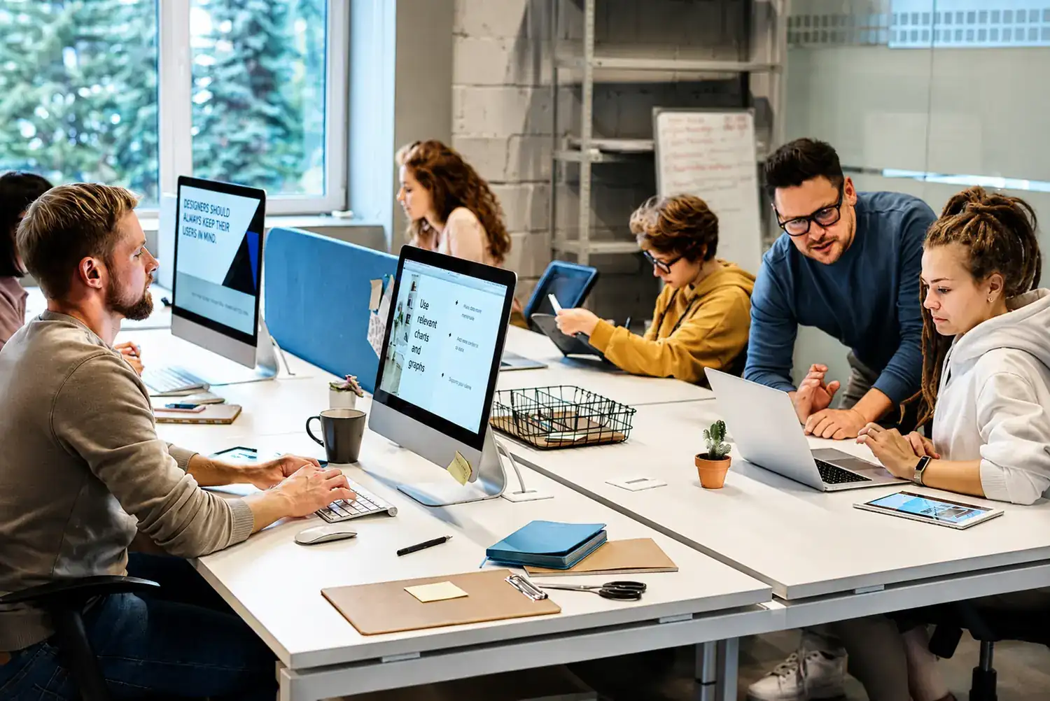 Remote healthcare support team working across billing and documentation tasks